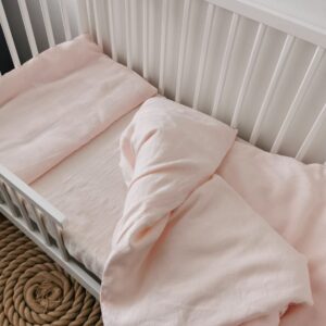 Vaikiškas lininių pataliukų komplektas „Švelnumas“