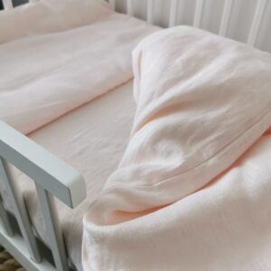 Vaikiškas lininių pataliukų komplektas „Švelnumas“