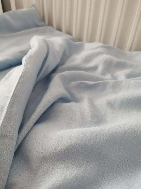 Vaikiškas lininių pataliukų komplektas „Debesėlis“