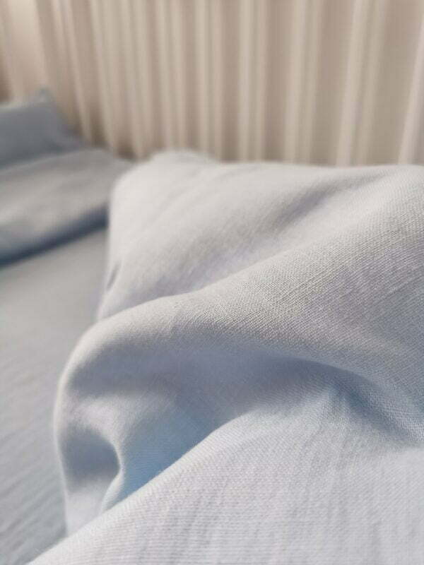 Vaikiškas lininių pataliukų komplektas „Debesėlis“