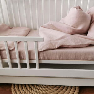 Vaikiškas lininių pataliukų komplektas „Karamelė“