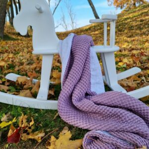 Dvipusis lininis pledas | NuDedesign