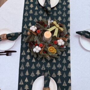 Stalo takelis ir servetėlės - Kalėdos