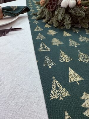 Stalo takelis ir servetėlės - Kalėdos