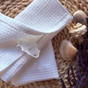 Lininiai veido rankšluostėliai