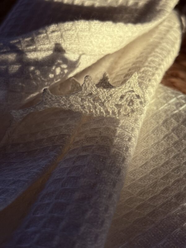 Lininiai veido rankšluostėliai