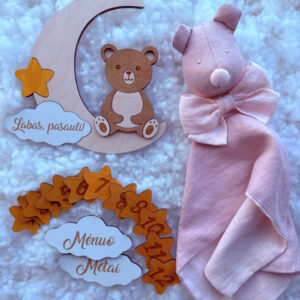 bed6447a-0494-475f-b3b1-de9e5e972e40 „Labas, pasauli“ rinkinys – dovana naujagimiui
